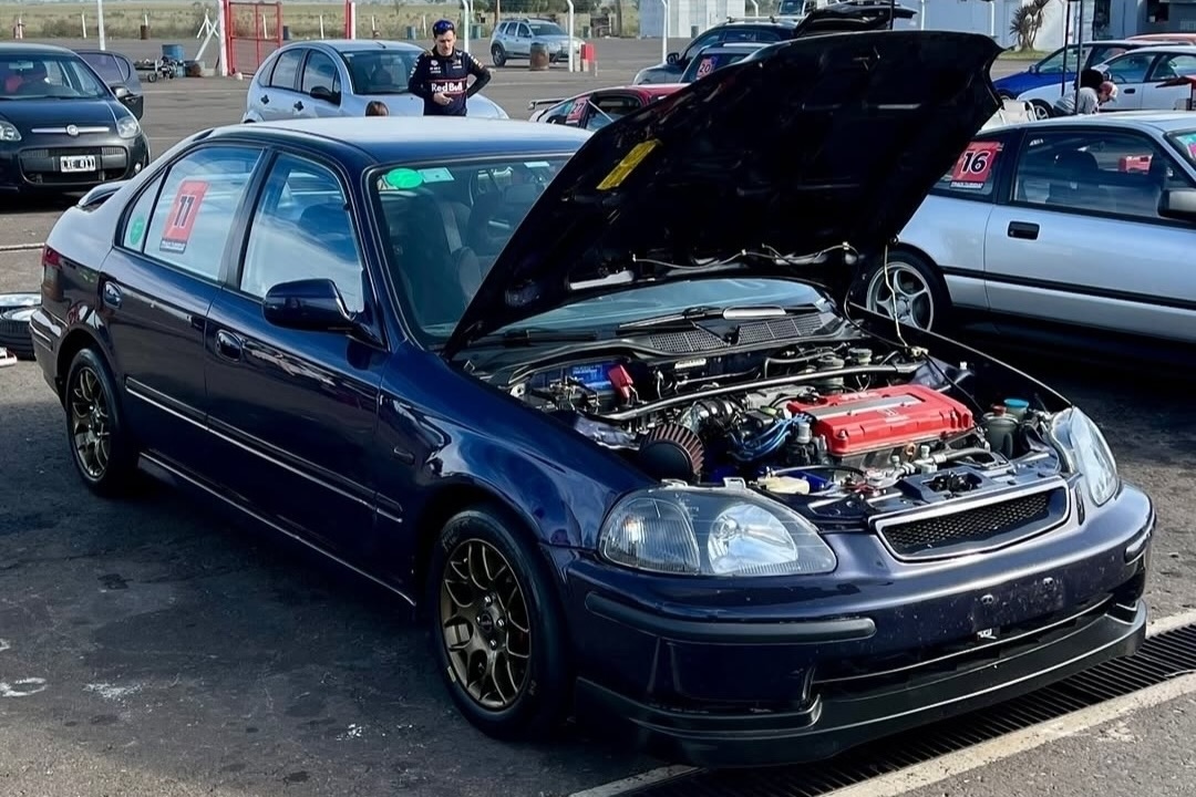 Honda VTI en pista, Concepción del Uruguay mayo 2026